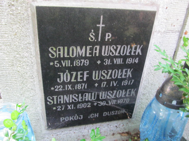 Stanisław Wszołek 1902 Szczepanów - Grobonet - Wyszukiwarka osób pochowanych