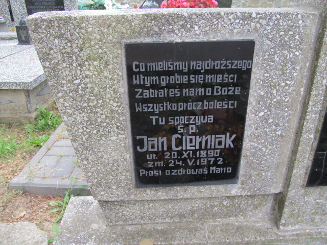 Maria Cierniak 1890 Szczepanów - Grobonet - Wyszukiwarka osób pochowanych