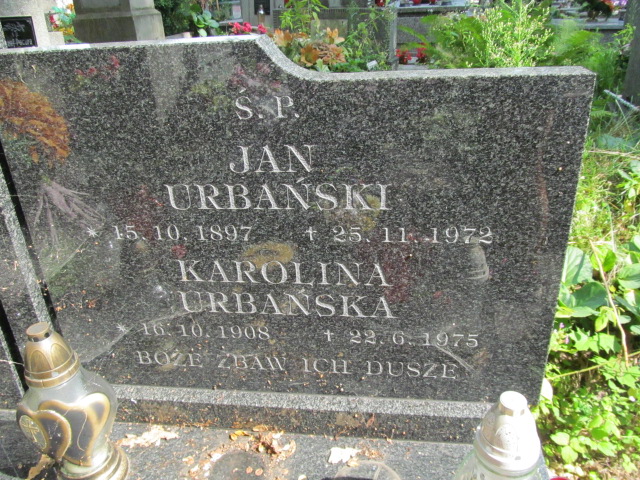 Karolina Urbańska 1908 Szczepanów - Grobonet - Wyszukiwarka osób pochowanych