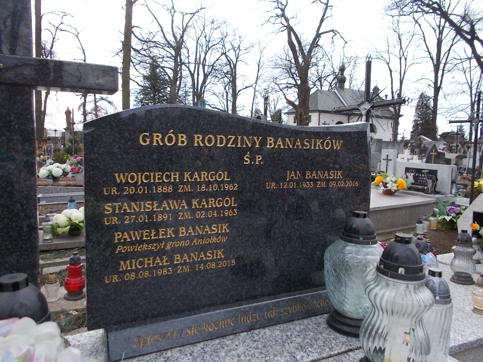 Michał Banasik 1983 Szczepanów - Grobonet - Wyszukiwarka osób pochowanych