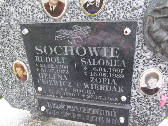 Salomea Socha 1907 Szczepanów - Grobonet - Wyszukiwarka osób pochowanych
