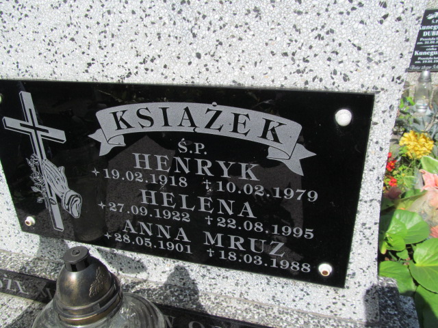 Henryk Książek 1918 Szczepanów - Grobonet - Wyszukiwarka osób pochowanych