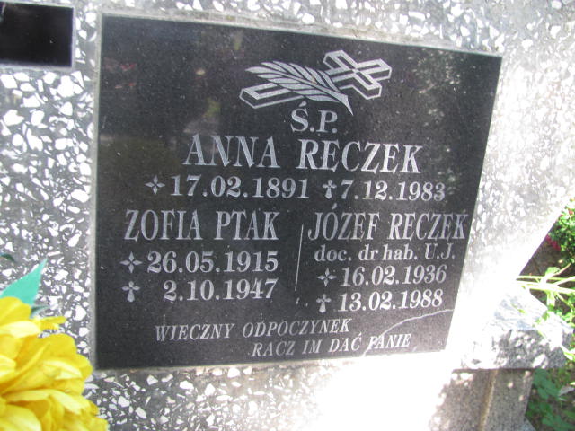 Grób Zofia Ptak