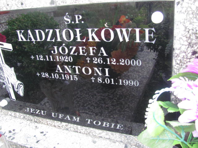 Józefa Kądziołka 1920 Szczepanów - Grobonet - Wyszukiwarka osób pochowanych