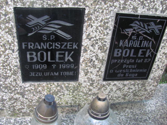 Karolina Bolek Szczepanów - Grobonet - Wyszukiwarka osób pochowanych