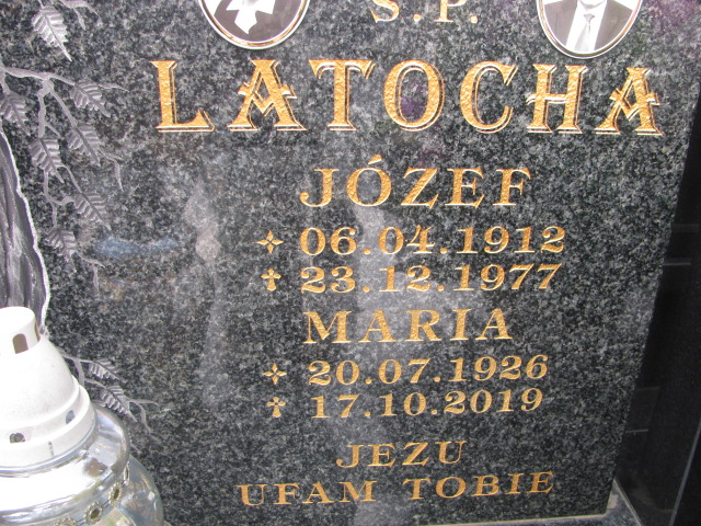 Józef Latocha 1912 Szczepanów - Grobonet - Wyszukiwarka osób pochowanych
